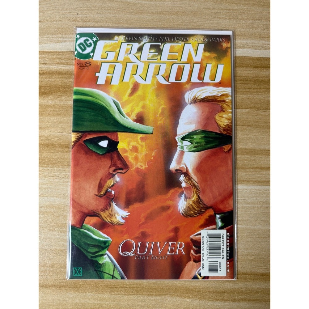 Green Arrow Comic Book DC Comics Quiver Part Eight Nov 01‎